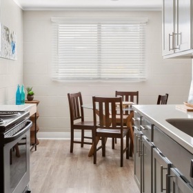Beautiful kitchens with designer finishes kitchen open to dining area